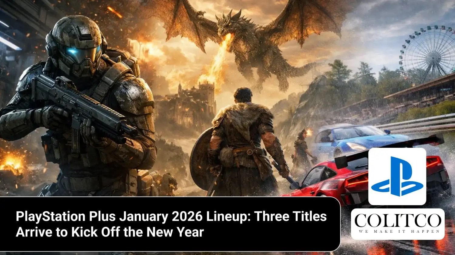 PS Plus January 2026 Lineup Three New Games Announced