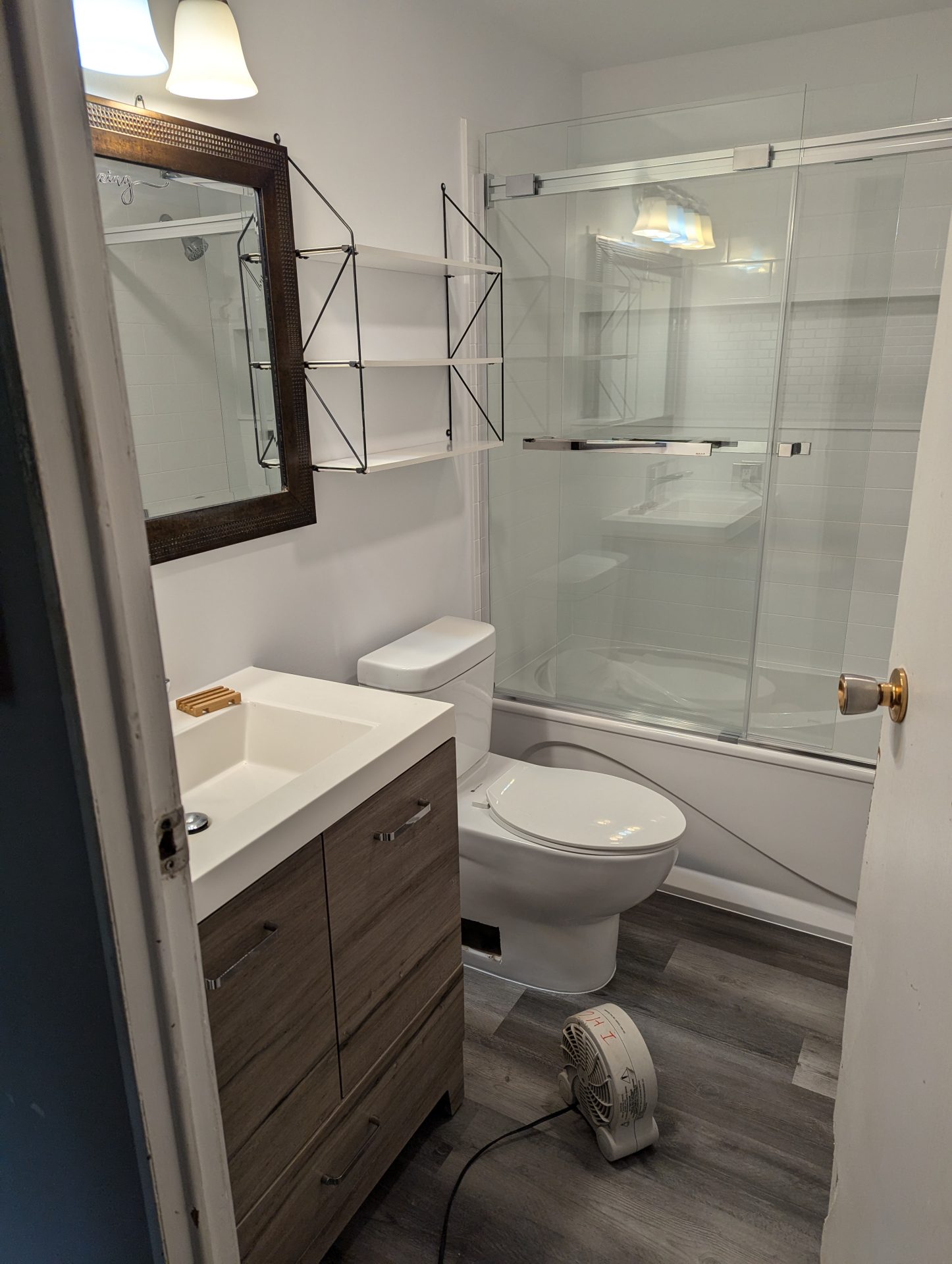 Shawnigan bathroom reno finished