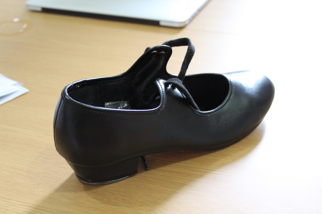 Geraldine's tap shoe