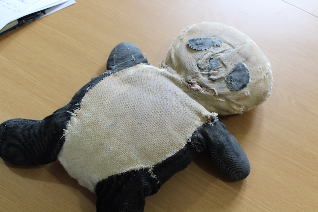 Sarah Hocking's object of significance - Panda