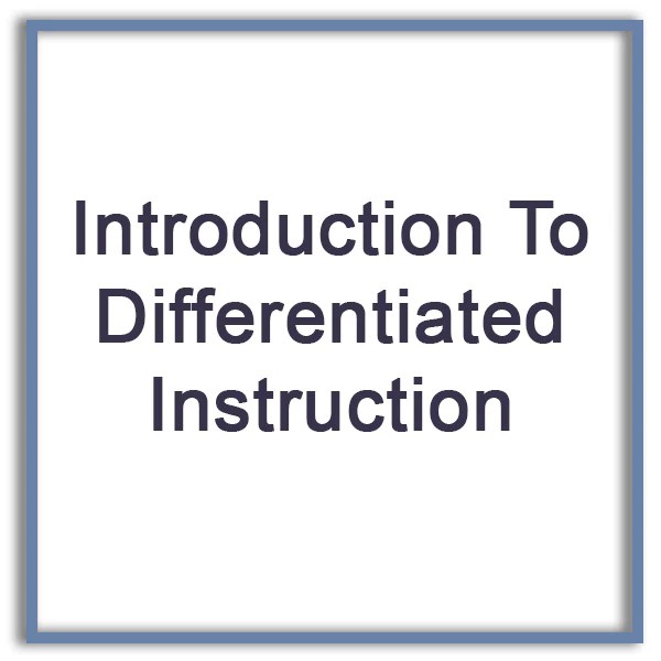 Introduction To Differentiated Instruction Collaborative Efforts Yfs