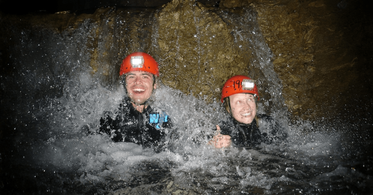 Collard Spiritual Direction - Embracing Mystery - Waitomo Cave adventure provided by author