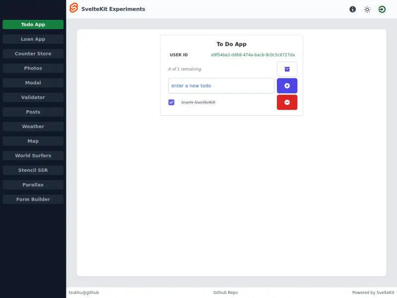 Github Rrhernandez Sveltekit Demo Completo Experiments With Svelte Kit - Premium Light Texture Gallery - Desktop