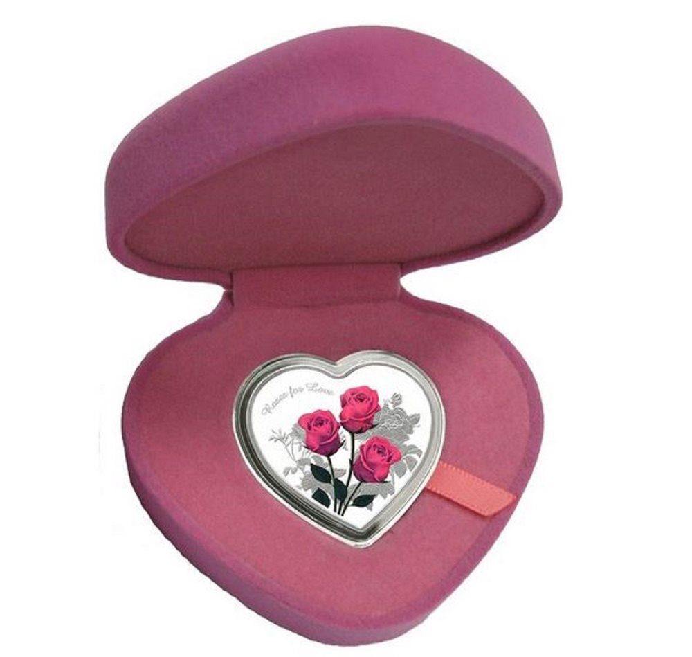 ROSES FOR LOVE Heart Shaped - COLLECTABLES MARKET