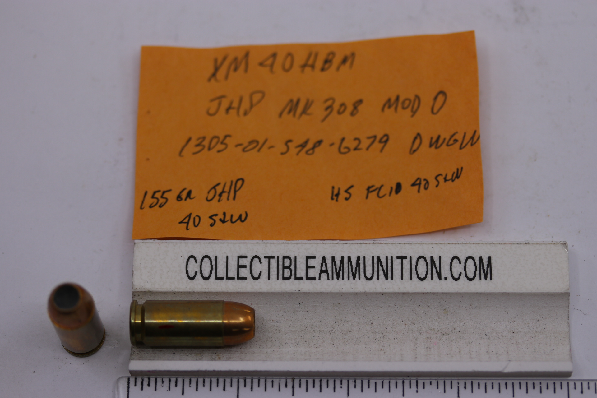 40 S+W XM4OHBM 155 GR. JHP FC 10 40 S+W