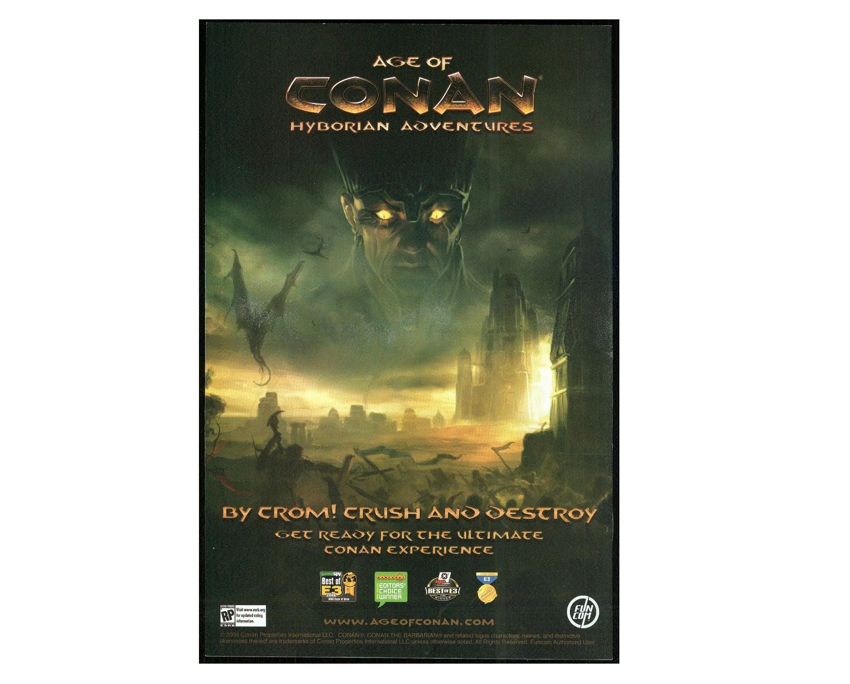 Age of Conan Hyborian Adventures Funcom Special 1 Comic Barbarian