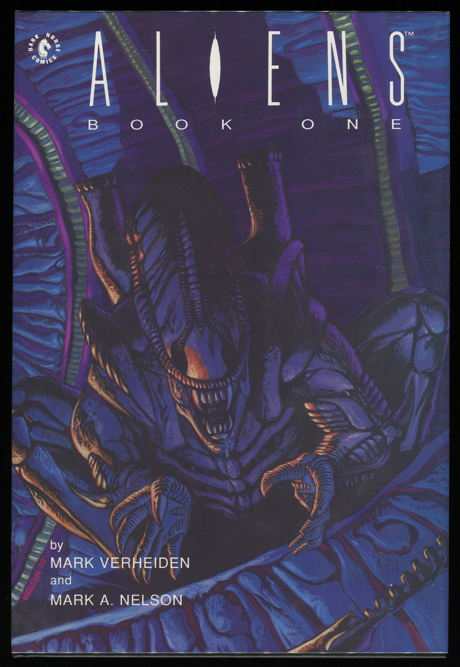 Aliens Book One Hardcover Rare HC HB + Slipcase Dark Horse 1 Mark