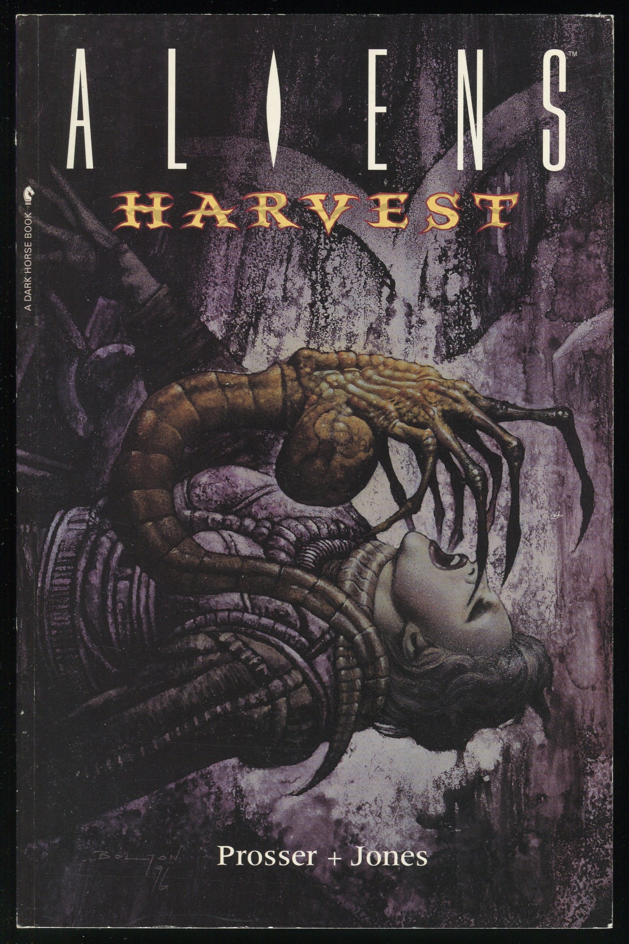 激レア！　ピクチャーＣＤブック「ALIENS」 Aliens Harvest Trade Paperback TPB Xenomorph Alien Queen