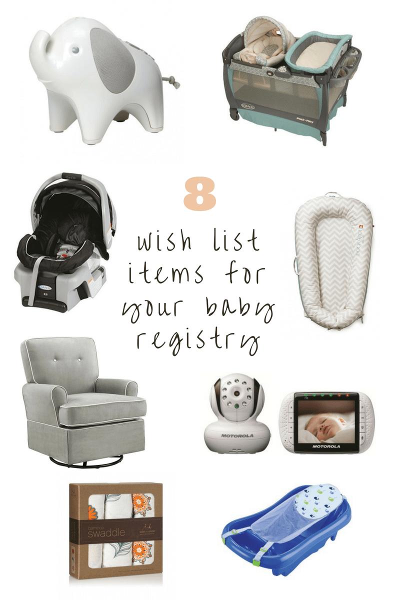 baby registry wish list