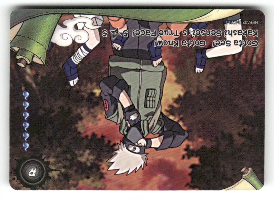 Gotta Seel Gotta Know! Kakashi Sensei's True Face 5*5