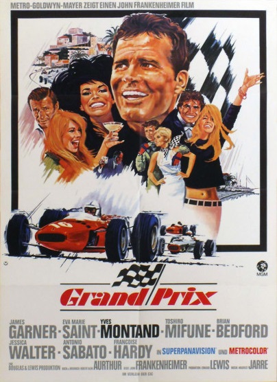 1966 Grand Prix Movie Poster German