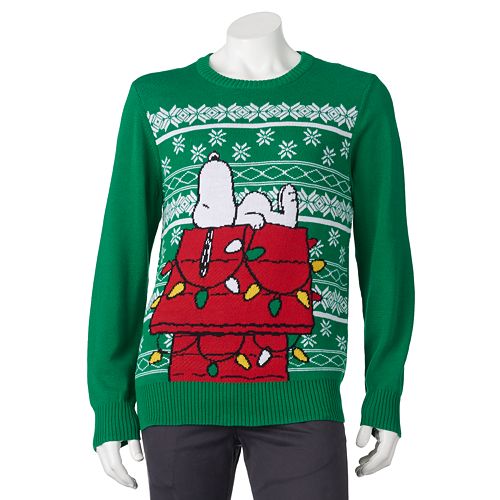 snoopy ugly christmas sweater kohls
