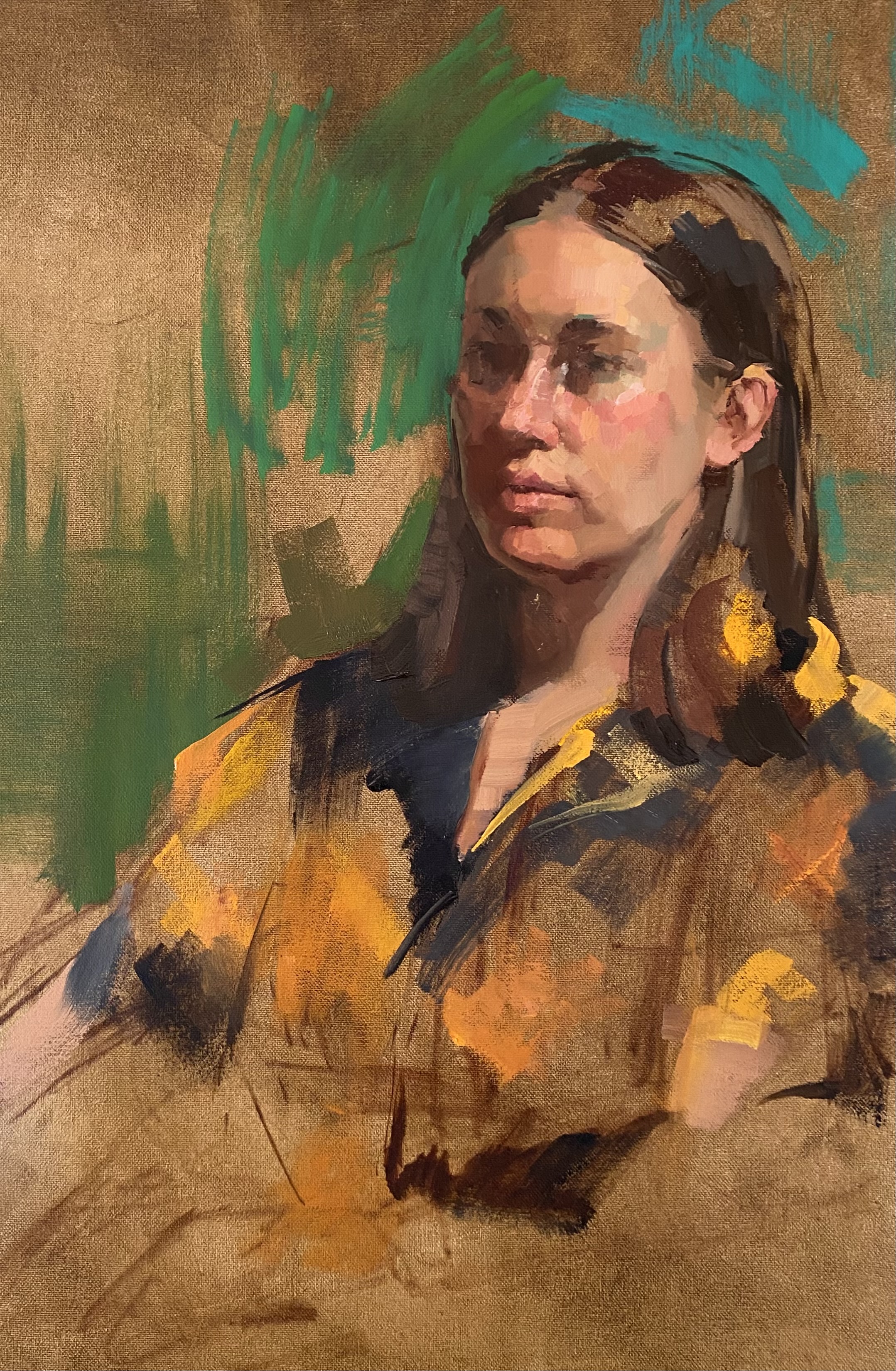 Portrait of a young woman