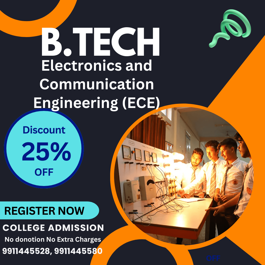"Electronics and Communication Engineering (ECE): A field focusing on the design, development, and optimization of electronic devices, communication systems, and technologies for modern applications."