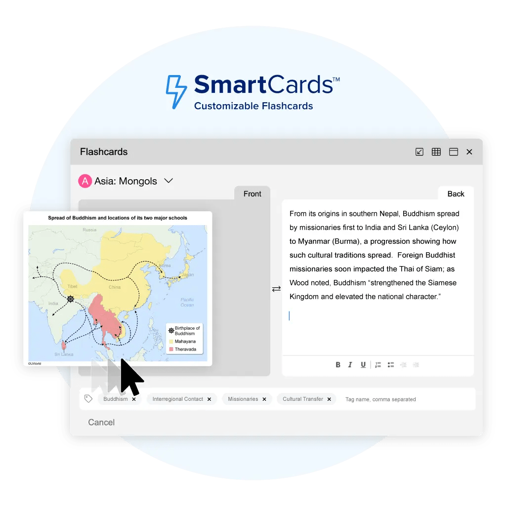 Elevate prep: uworld's flashcards for sat®, act®, ap®
