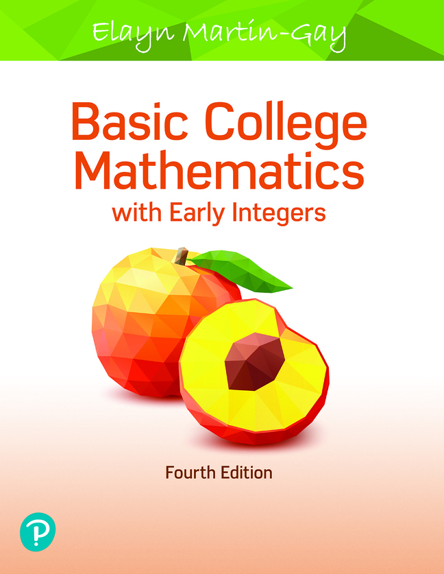 (eBook) (PDF) Basic College Mathematics with Early Integers, 4th edition