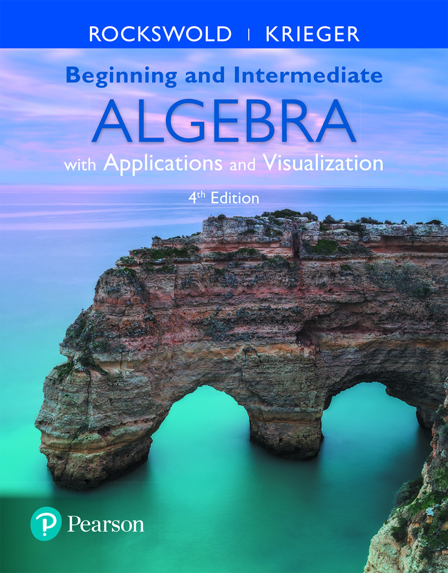 (eBook) (PDF) Beginning and Intermediate Algebra with Applications & Visualization, 4th edition
