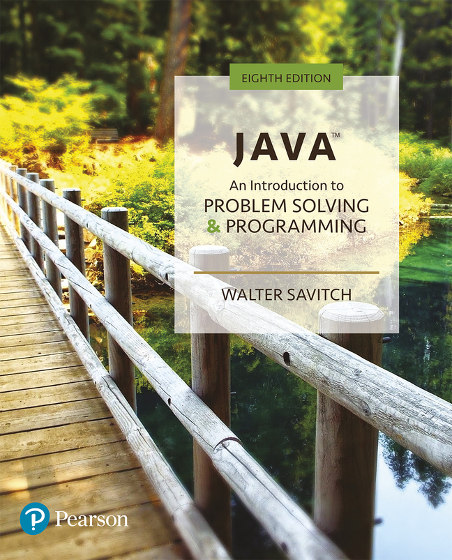 (eBook) (PDF) Java: An Introduction to Problem Solving and Programming, 8th edition