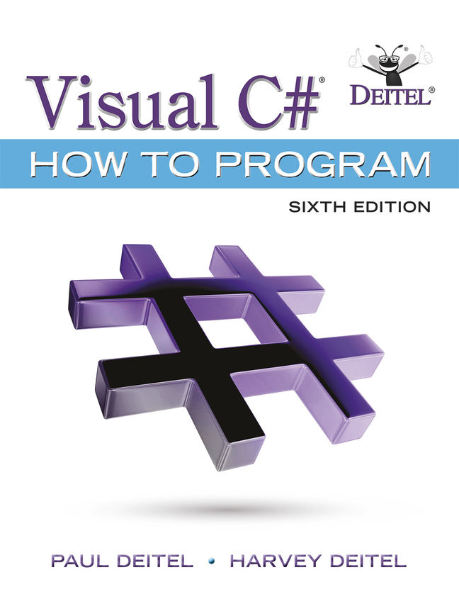 (eBook) (PDF) 
                     Visual C# How to Program,
    6th edition