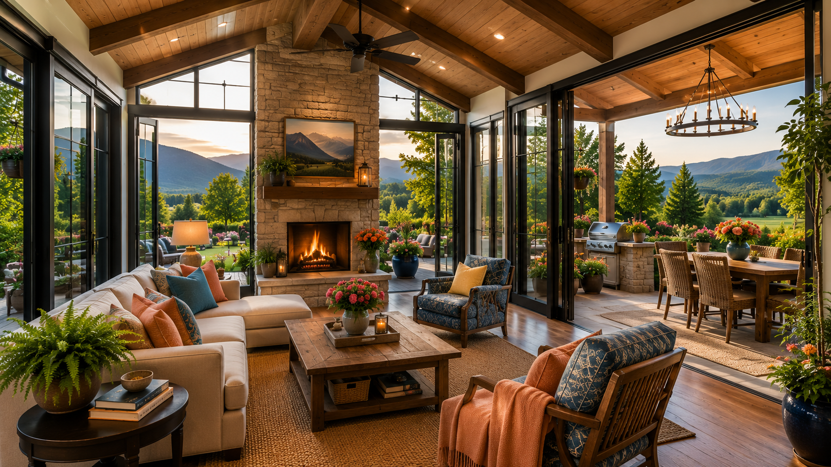 Ideas for home additions four season room