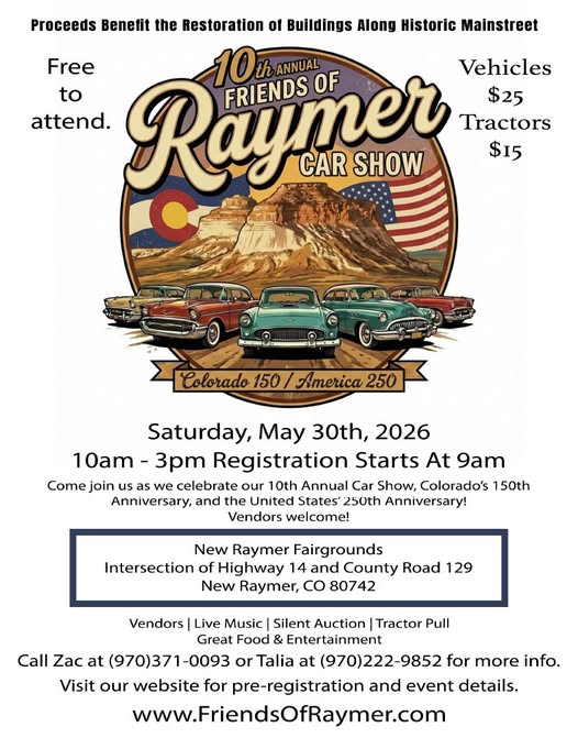 Friends of Raymer Car Show