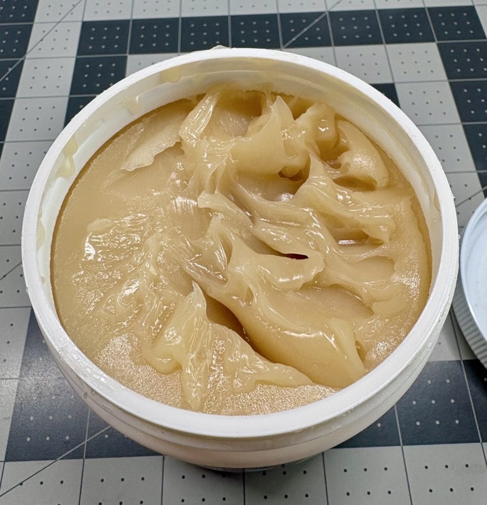 Photo of the actual paste to show the consistency and texture.