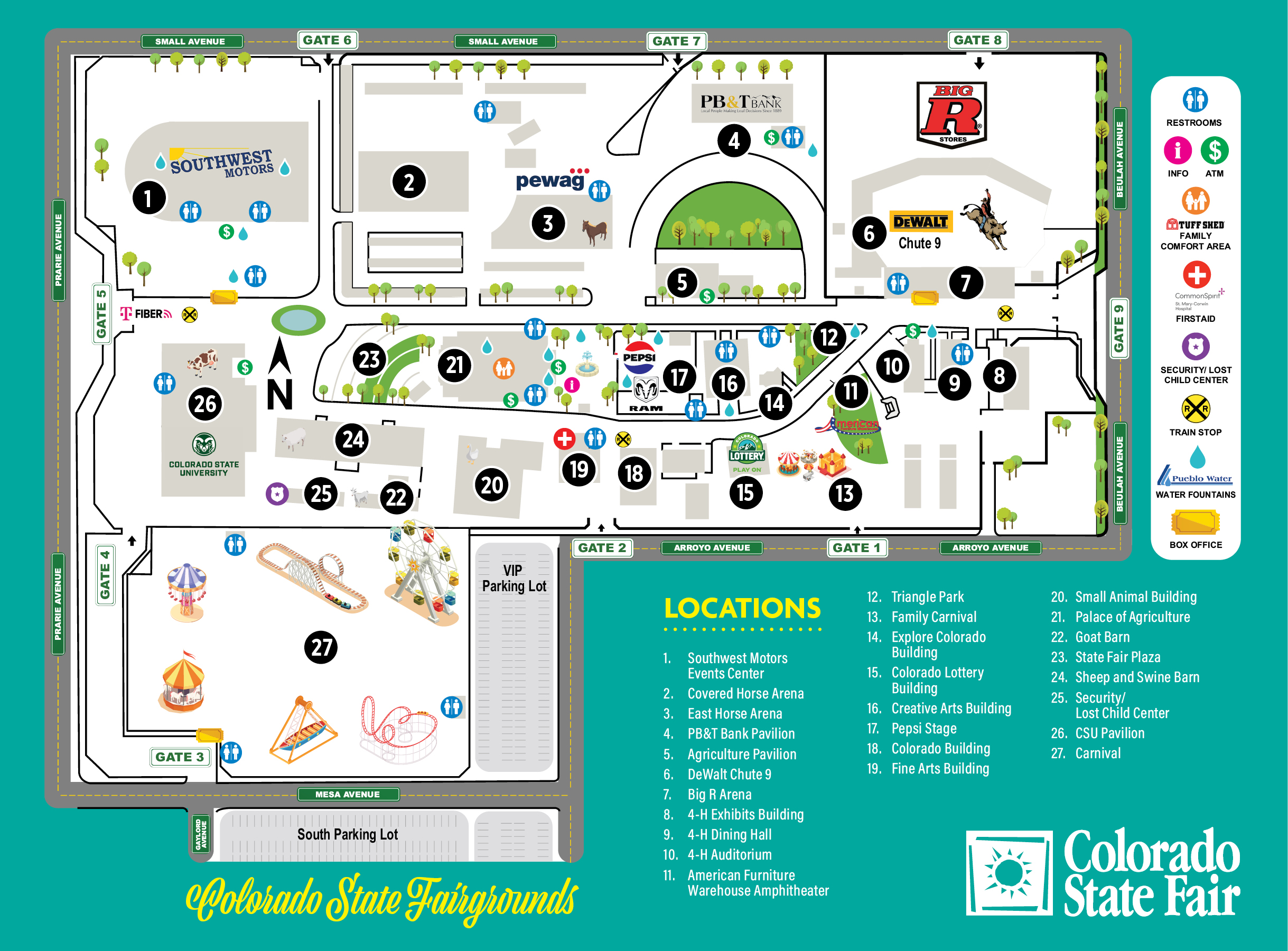 Minnesota State Fairgrounds Map St Paul Fair Layout CSF 2024 Map FINAL 