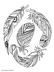 abstract coloring pages for adults coloring pages
