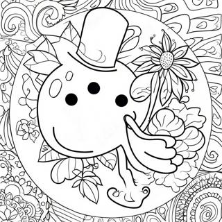 Good luck coloring page