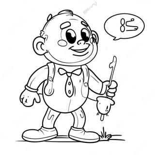 Wobbly life coloring pages