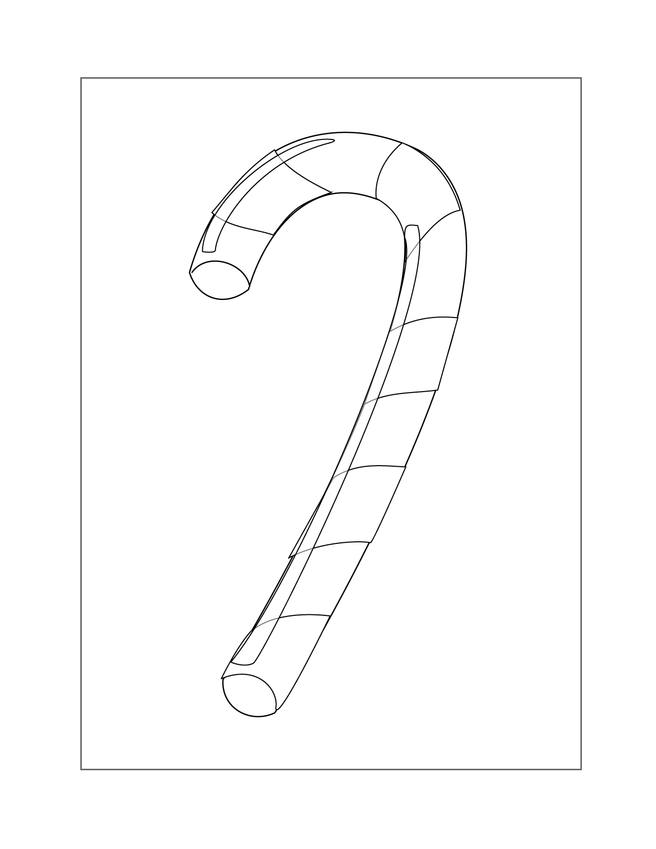 Candy cane coloring page ⋆ coloring.rocks!