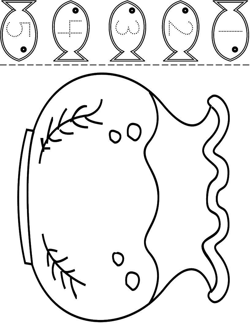 Kindergarten coloring pages and worksheets