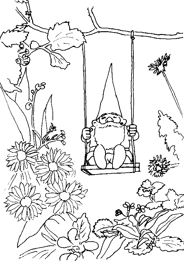 Garden coloring pages