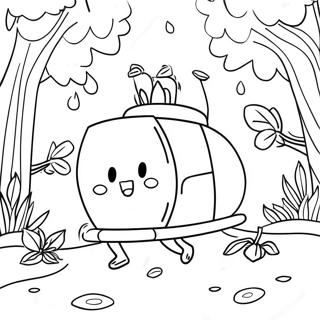 Wobbly life coloring pages