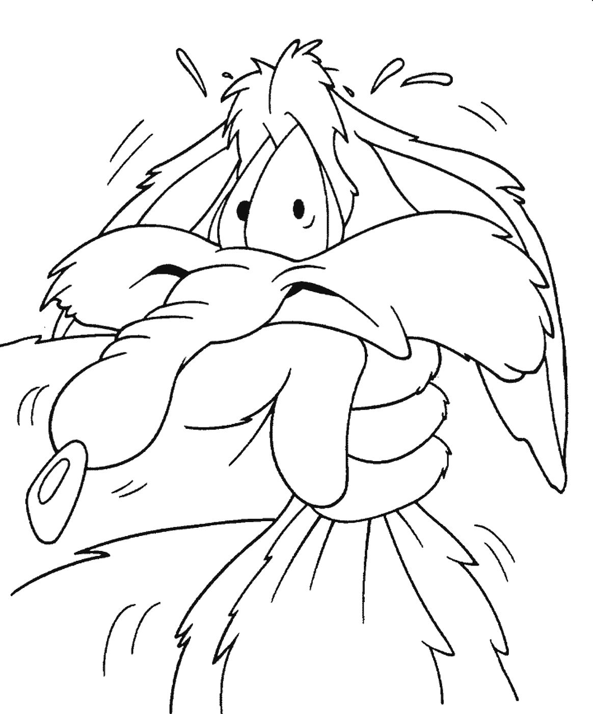 Bugs bunny coloring pages