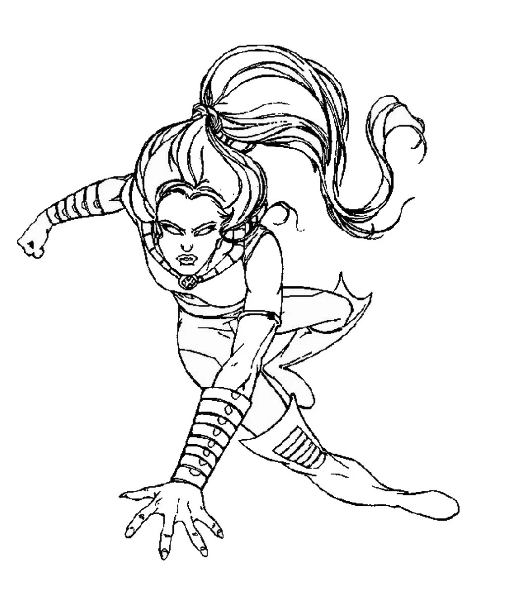 Wolverine and the X-Men Coloring Pages