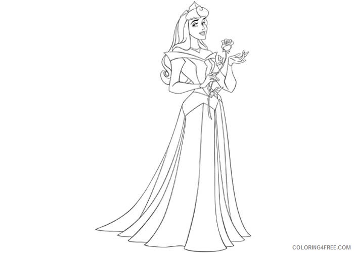 Roses are a popular subject for artists and they're very fun to draw. Aurora Coloring Pages Cartoons Princess Aurora Printable 2020 0857 Coloring4free Coloring4free Com