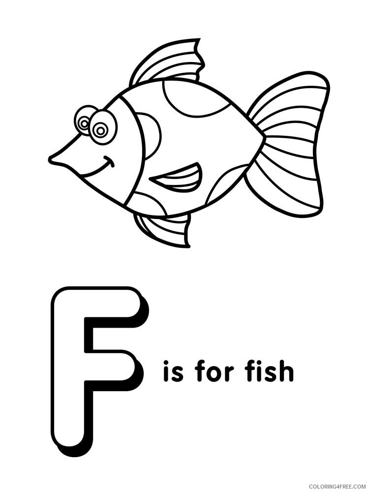 Our car experts choose every product we feature. Letter F Coloring Pages Alphabet Educational Letter F Of 2 Printable 2020 081 Coloring4free Coloring4free Com