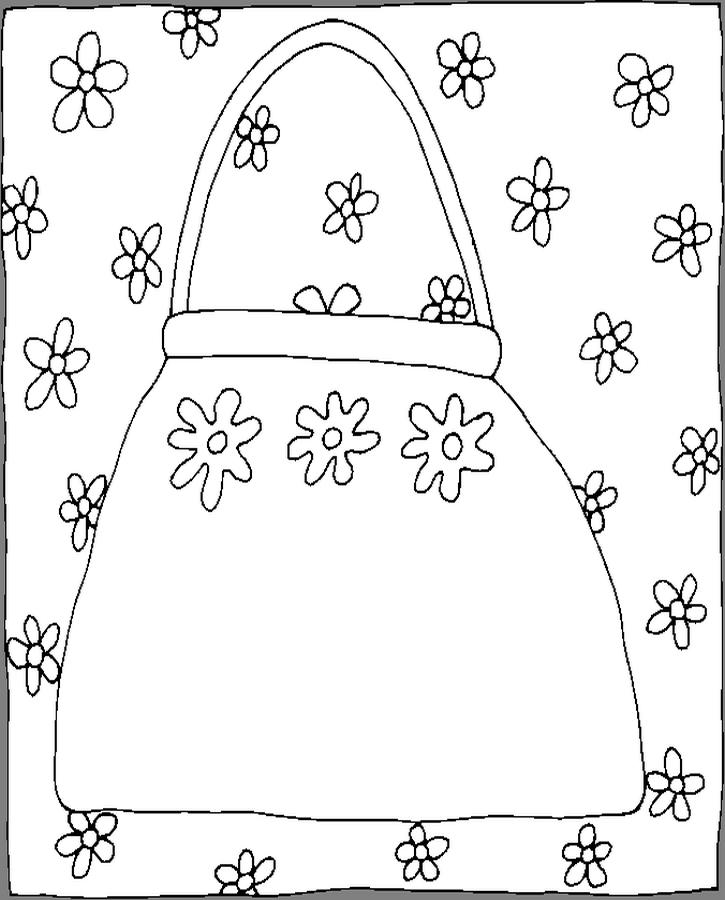 4 best purse coloring pages for kids