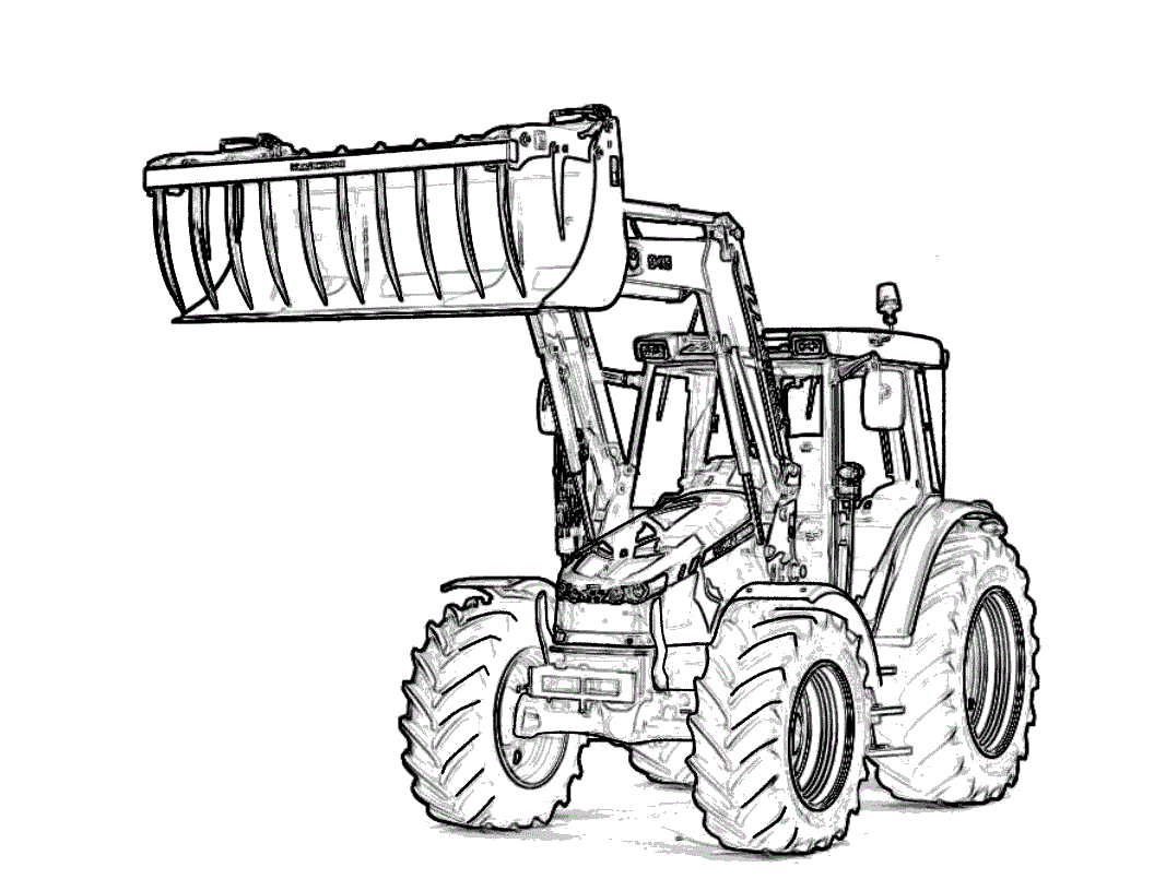 August 3, 2021 by natasha leave a comment. Tractor Coloring Pages Coloring Cool