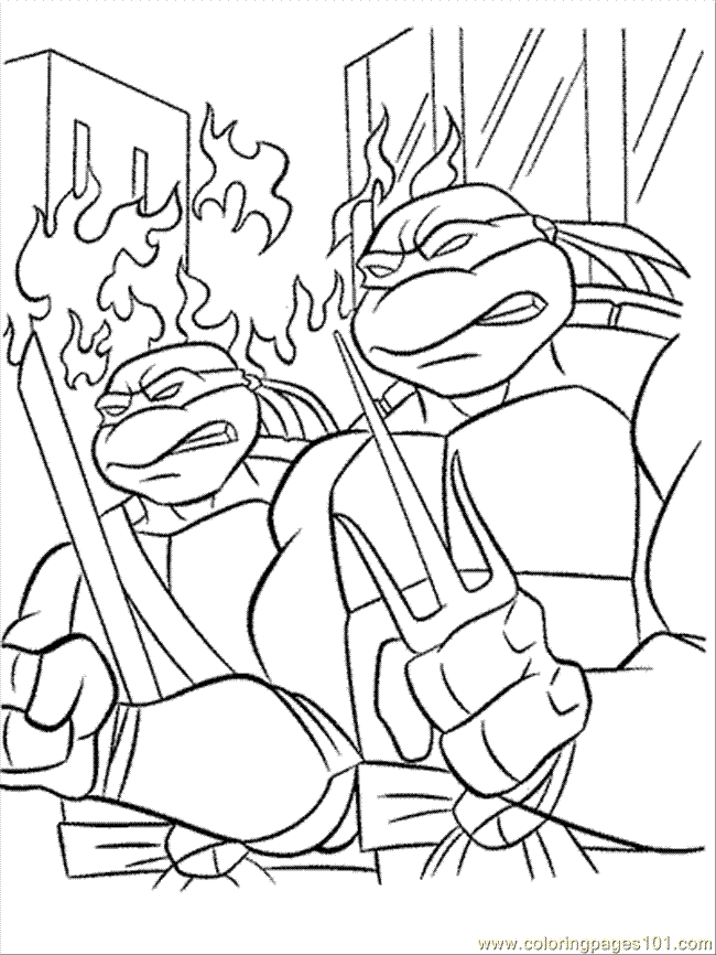 Set off fireworks to wish amer. Ninja Turtle 27 Coloring Pages Coloring Cool