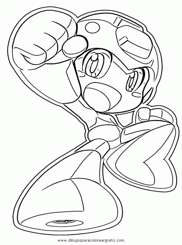 Megaman Coloring Pages - Coloring Home