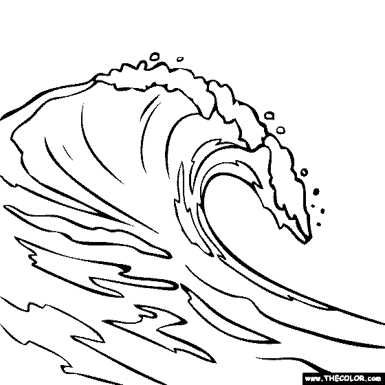 Adobe photoshopinternet access 62 you'll need: Wave Coloring Pages Coloring Home
