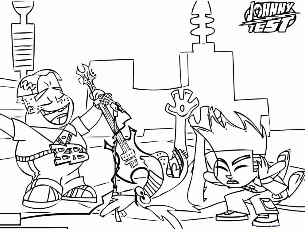 You can download free printable johnny test coloring pages at coloringonly.com. Johnny Test Coloring Pages To Download And Print For Free Coloring Home