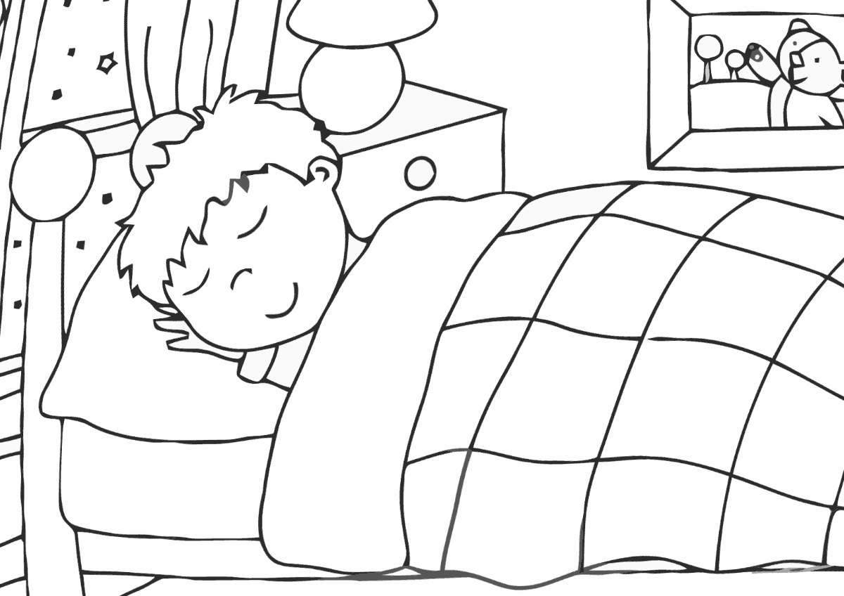Keep your kids busy doing something fun and creative by printing out free coloring pages. Sleep Coloring Pages Coloring Home