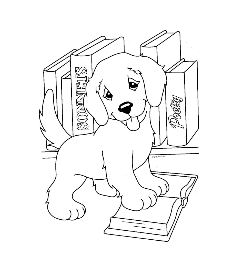 Dog coloring pages
