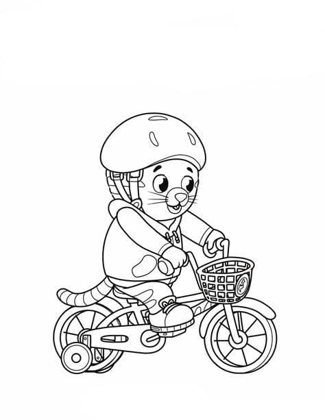 Daniel tiger coloring pages