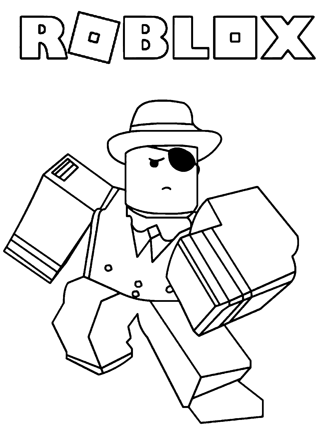 Roblox Logo Coloring Pages Coloring Nation BcypXb7gi 