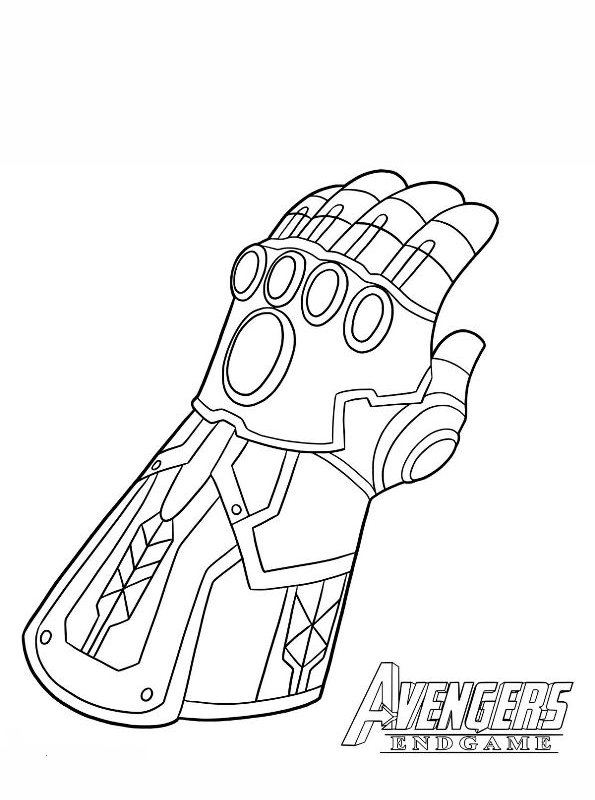 An infinity coloring template that can be stuck together like a magical puzzle. Infinity Gauntlet Of Avengers Endgame Coloring Pages Avengers Coloring Pages Coloring Pages For Kids And Adults