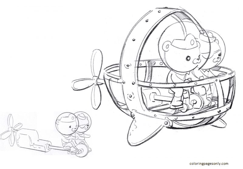 Plus, it's an easy way to celebrate each season or special holidays. Print Octonauts Coloring Pages Octonauts Coloring Pages Coloring Pages For Kids And Adults